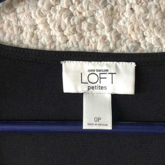 Black 0P Ann Taylor dress - Picture 2 of 3